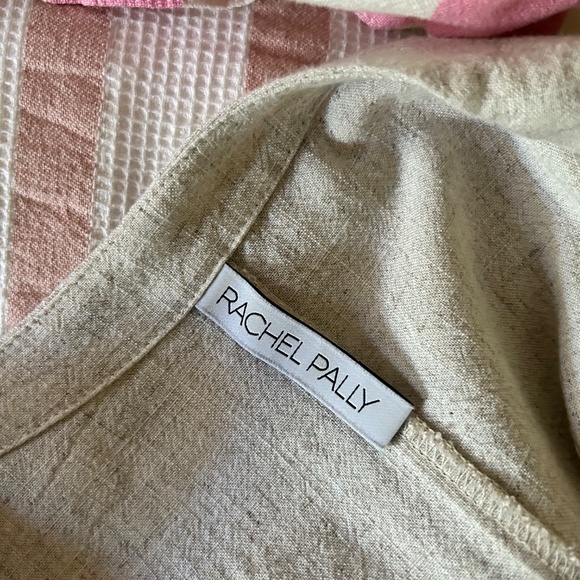 Rachel Pally Troy Linen Jumpsuit in Oatmeal - Picture 3 of 4